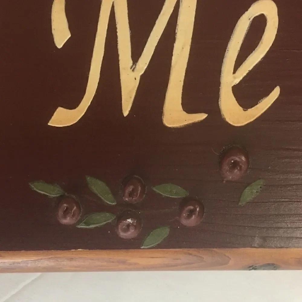 Vintage Hand-Letter Painted Sign Size 24